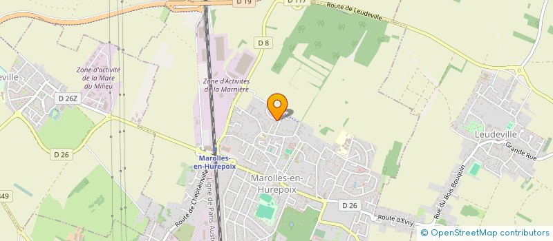 localisation de l'entreprise MADAME LOUIZA AIT TAHAR  MAROLLES-EN-HUREPOIX