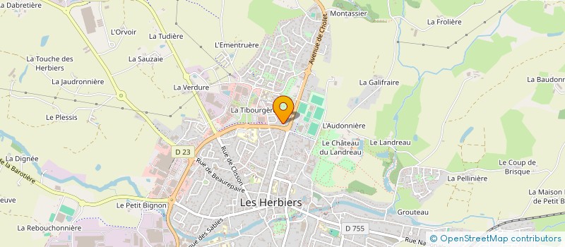 localisation de l'entreprise MADAME LOUIZA BARBARIT à LES HERBIERS