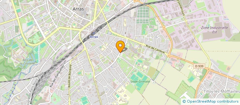localisation de l'entreprise MADAME LOUIZA BELABBAS à ARRAS