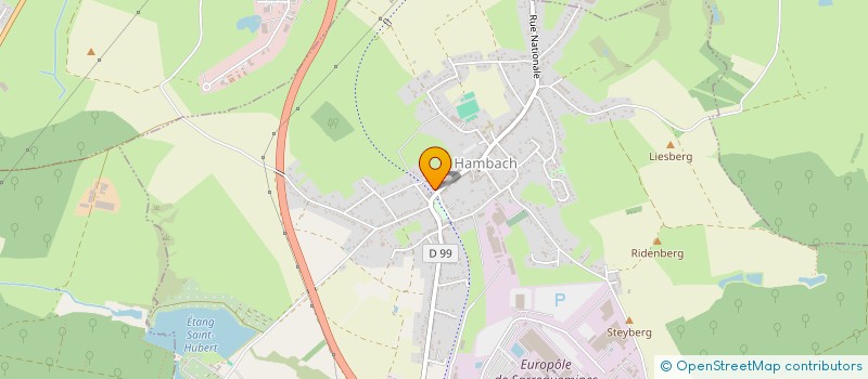 localisation de l'entreprise MADAME LOUIZA BENCHERIF  HAMBACH