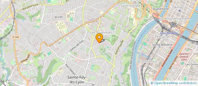 localisation de l'entreprise MADAME LOUIZA GACEM  SAINTE FOY LES LYON