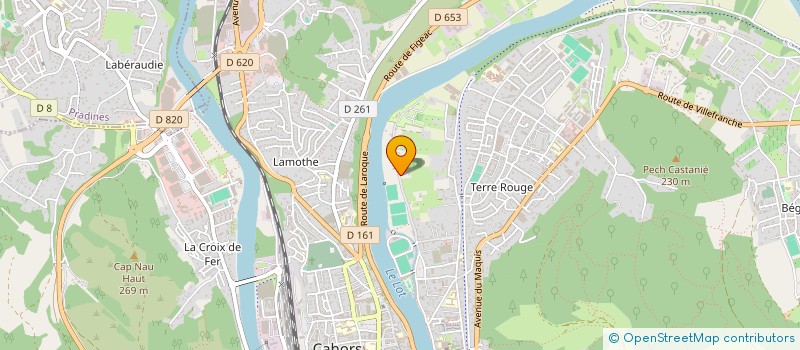 localisation de l'entreprise MADAME LOUIZA MEKLATI  CAHORS