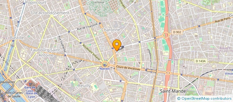 localisation de l'entreprise MADAME LOUIZA MOHAMMEDI  PARIS