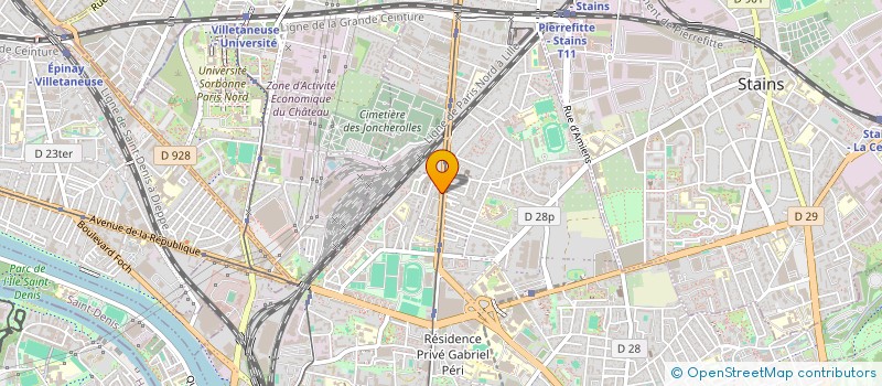 localisation de l'entreprise MADAME LOUIZA OUKIL  SAINT-DENIS