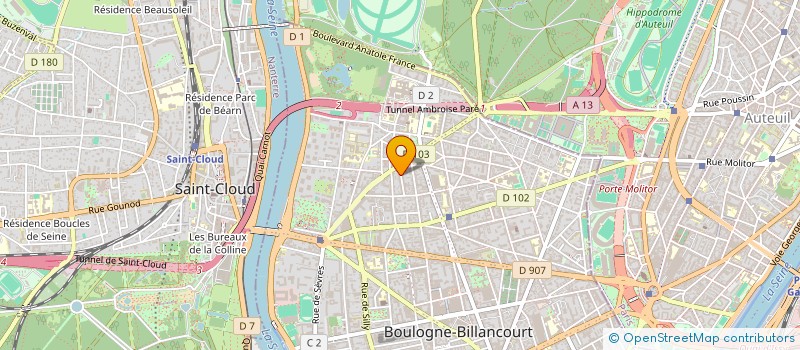 localisation de l'entreprise MADAME LOUIZA YAHIAOUI à BOULOGNE-BILLANCOURT