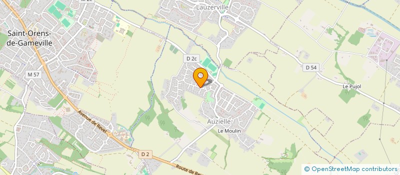 localisation de l'entreprise MADAME LOULA BETY  AUZIELLE