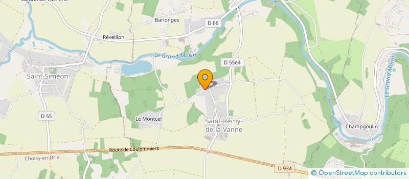 localisation de l'entreprise MADAME LOULA MOLARD  SAINT-REMY-DE-LA-VANNE