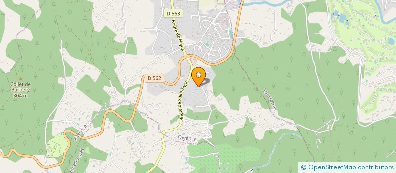 localisation de l'entreprise MADAME LOUMNA TASSI  FAYENCE