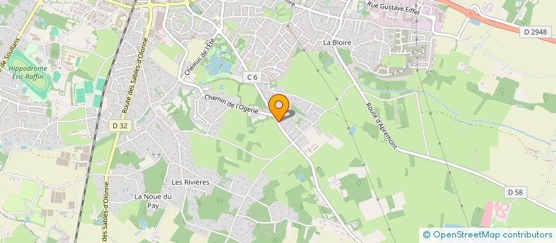 localisation de l'entreprise MADAME LOUNA ARNAUD à CHALLANS
