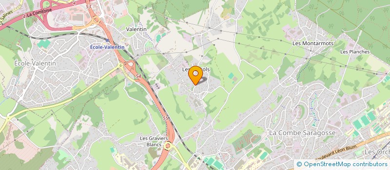 localisation de l'entreprise MADAME LOUNA BENTOUNSI  BESANCON
