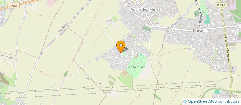 localisation de l'entreprise MADAME LOUNA DARIO  AUCHY-LES-MINES