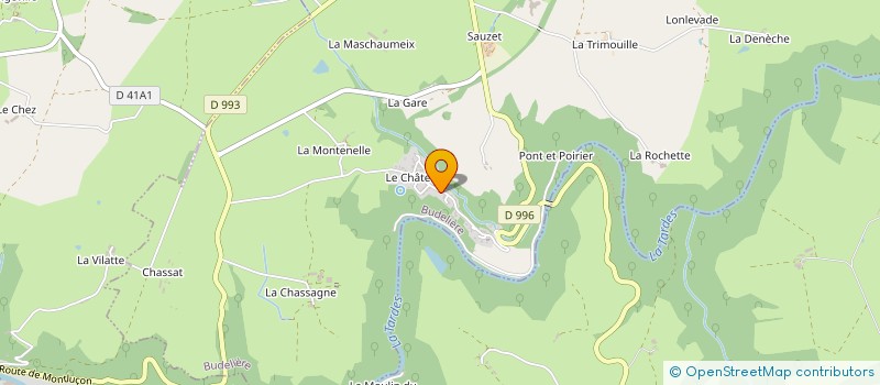 localisation de l'entreprise MADAME LOUNA DEBOUCHE  BUDELIERE
