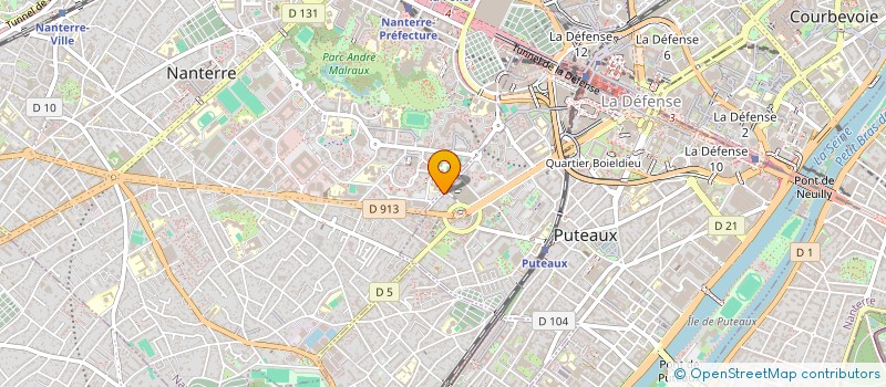localisation de l'entreprise MADAME LOUNA DIALLO à PUTEAUX