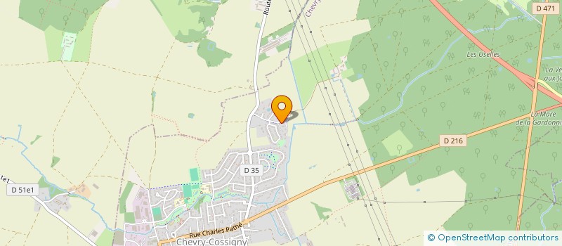 localisation de l'entreprise MADAME LOUNA DIAS  CHEVRY-COSSIGNY