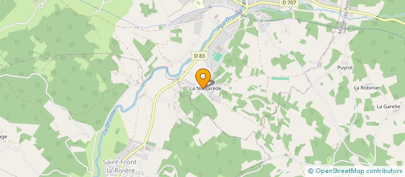 localisation de l'entreprise MADAME LOUNA FAVARD  SAINT-PARDOUX-LA-RIVIERE