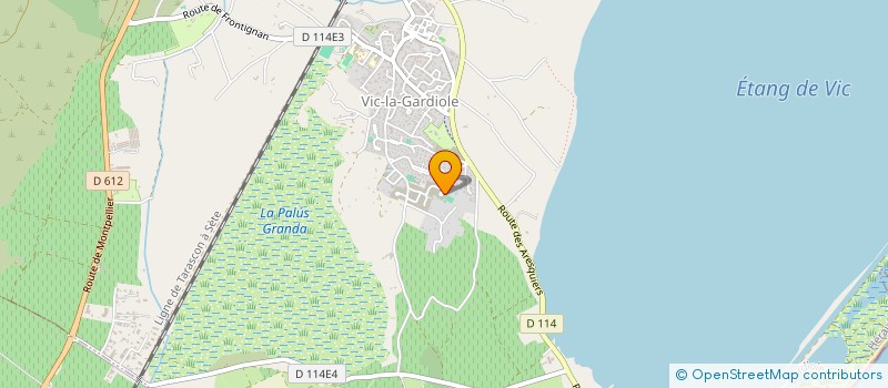 localisation de l'entreprise MADAME LOUNA GRANDON  VIC-LA-GARDIOLE