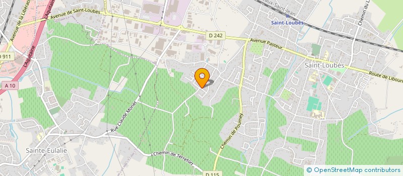 localisation de l'entreprise MADAME LOUNA GUYOT  SAINT-LOUBES