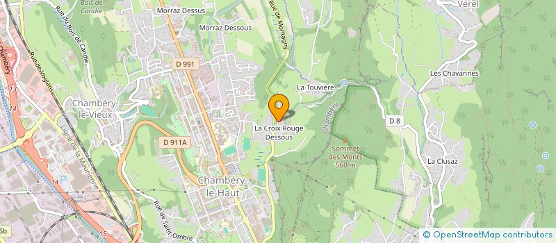 localisation de l'entreprise MADAME LOUNA HERBAUT  CHAMBERY