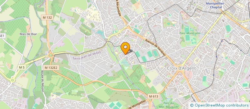 localisation de l'entreprise MADAME LOUNA LACROIX à MONTPELLIER