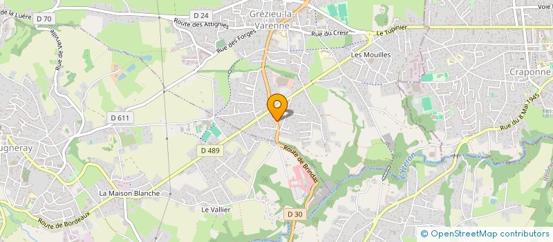 localisation de l'entreprise MADAME LOUNA LANNEZ  GREZIEU-LA-VARENNE