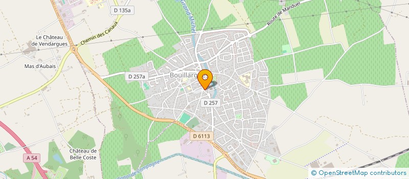 localisation de l'entreprise MADAME LOUNA LAURENT  BOUILLARGUES