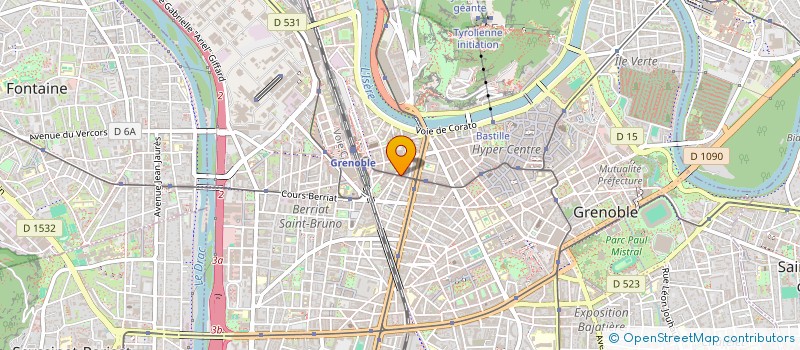 localisation de l'entreprise MADAME LOUNA MATUSZKIEWICZ  GRENOBLE