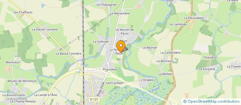 localisation de l'entreprise MADAME LOUNA MORNET à NORT-SUR-ERDRE