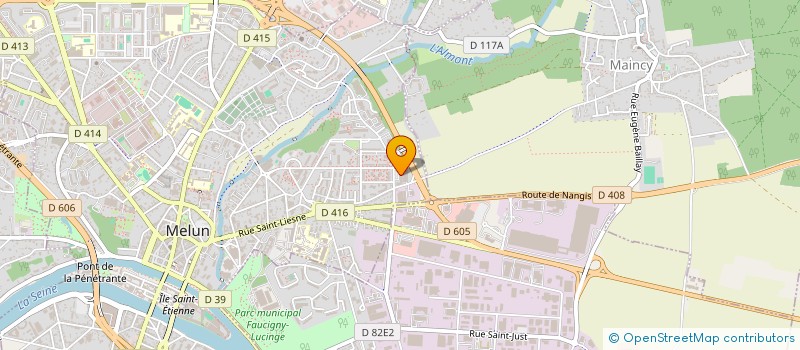 localisation de l'entreprise MADAME LOUNA PAILLER à MELUN