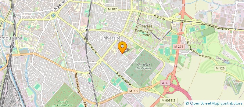 localisation de l'entreprise MADAME LOUNA PHALIPPON  DIJON