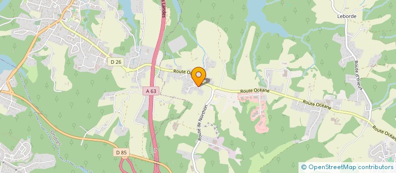 localisation de l'entreprise MADAME LOUNA PIAN  SAINT-MARTIN-DE-SEIGNANX