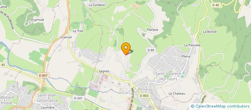 localisation de l'entreprise MADAME LOUNA RAGUIG à PIGNAN