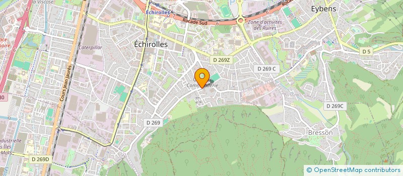 localisation de l'entreprise MADAME LOUNA SCATAMACCHIA  ECHIROLLES