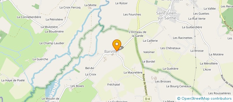 localisation de l'entreprise MADAME LOUNA TOURNAY à BARVILLE