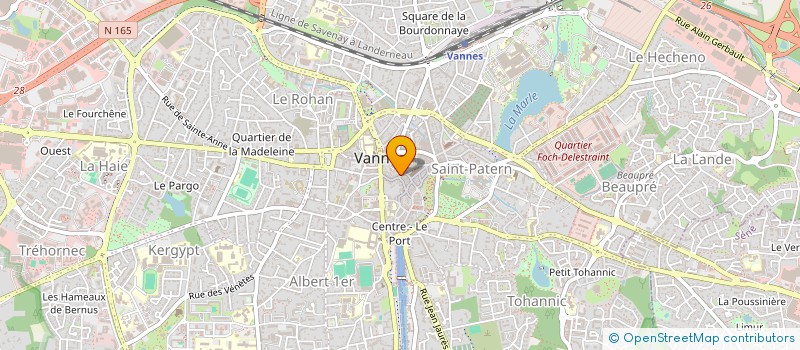 localisation de l'entreprise MADAME LOUNA VERDON BERNARDO à VANNES