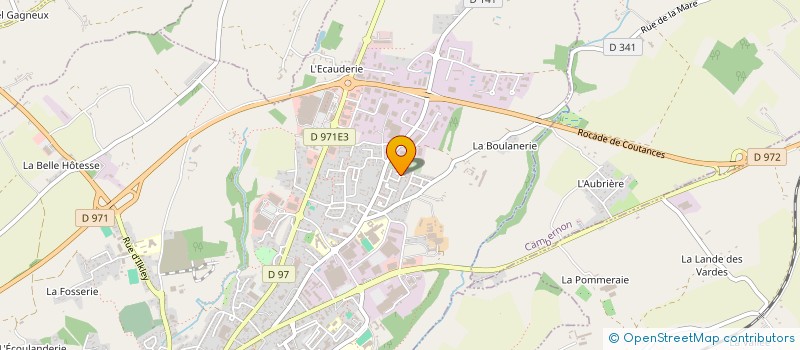 localisation de l'entreprise MADAME LOUNA VICAIRE à COUTANCES