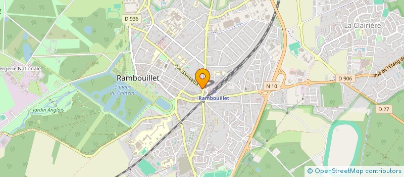 localisation de l'entreprise MADAME LOUNDOU EL NUNTIA MANILIA  RAMBOUILLET