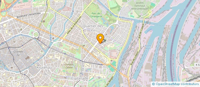 localisation de l'entreprise MADAME LOUNHA ZELFANI à STRASBOURG