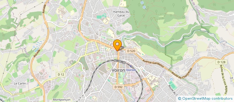 localisation de l'entreprise MADAME LOUNY ALCARAZ à VOIRON