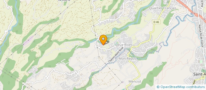 localisation de l'entreprise MADAME LOURDES BOYER  SAINTE-SUZANNE