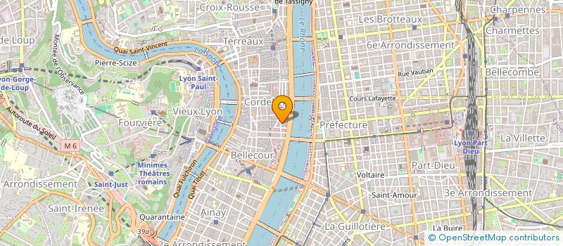 localisation de l'entreprise MADAME LOURDES MARTINEZ DE ESPRONCEDA  LYON