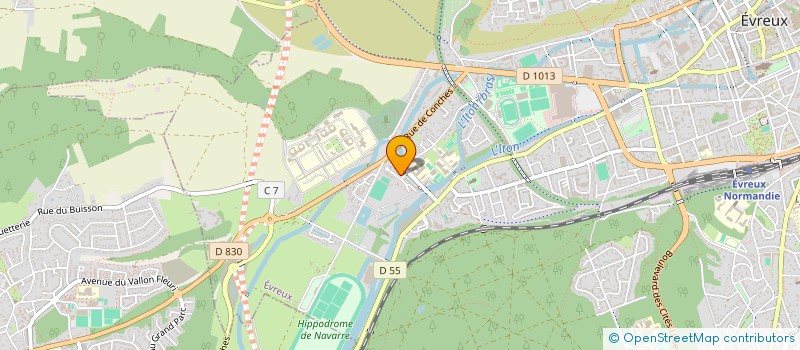 localisation de l'entreprise MADAME LOURDES N'GOULOU  EVREUX