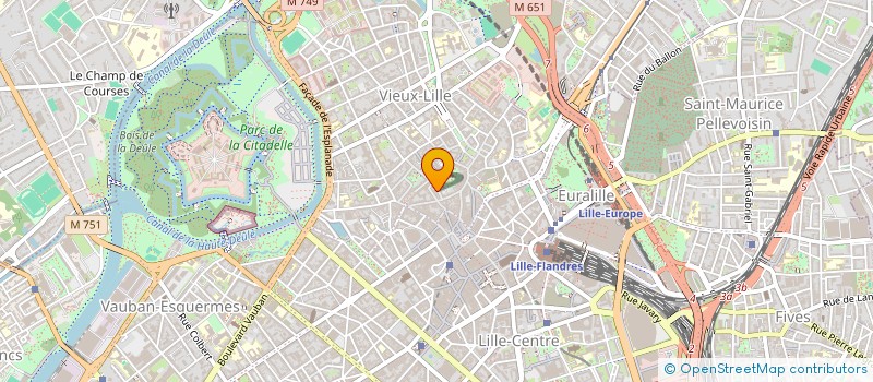 localisation de l'entreprise MADAME LOURDES VILLARROEL à LILLE