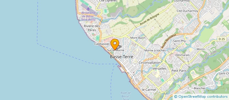 localisation de l'entreprise MADAME LOUSE THELUS  BASSE-TERRE