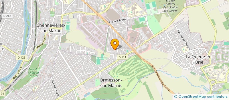 localisation de l'entreprise MADAME LOUSIANE VALENTIN  PARIS