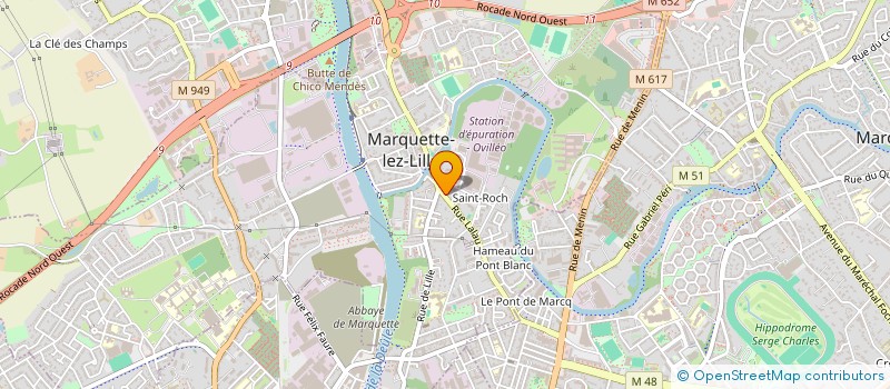 localisation de l'entreprise MADAME LOUSSFIA ABDENNEBI à MARQUETTE-LEZ-LILLE