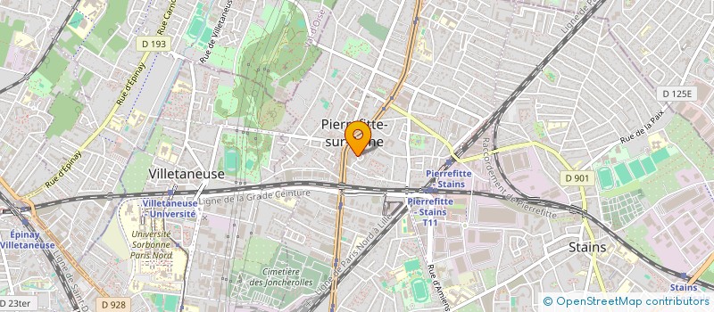 localisation de l'entreprise MADAME LOUTAYA HOUMBA à PIERREFITTE-SUR-SEINE