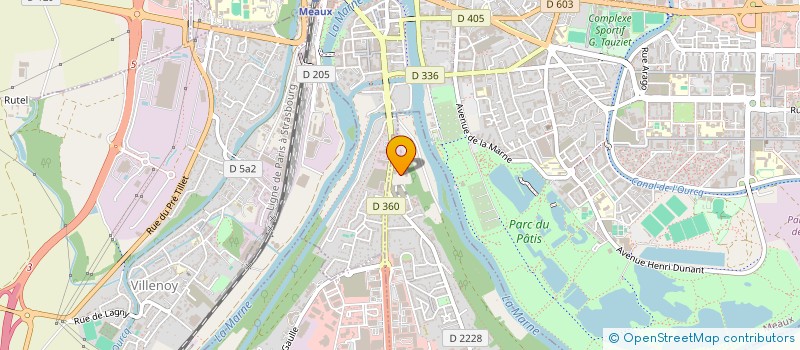 localisation de l'entreprise MADAME LOUVA RAKOTONARIVO à NANTEUIL-LES-MEAUX
