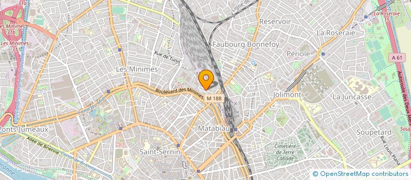 localisation de l'entreprise MADAME LOUZIANA SHAMELKHANOVA à TOULOUSE