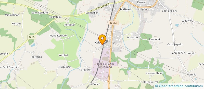 localisation de l'entreprise MADAME LOVANIA BLANCHE  PLUVIGNER