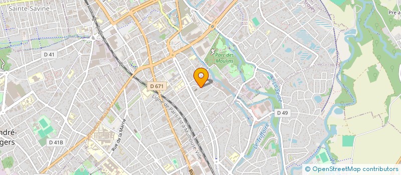 localisation de l'entreprise MADAME LOVASOA RAKOTOMALALA à TROYES